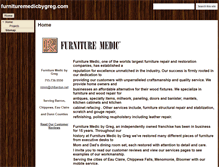 Tablet Screenshot of furnituremedicbygreg.com
